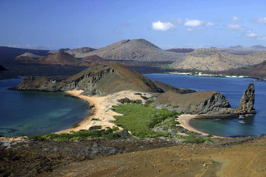 Der Pinnacle Rock auf Bartolome / Galapagos Inseln